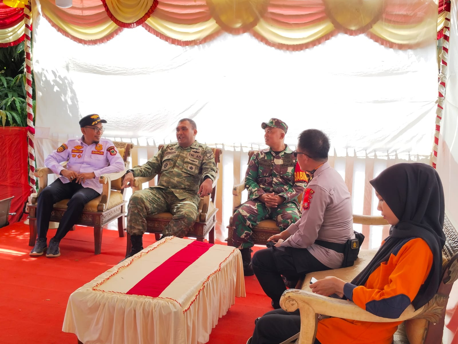 Dandim 1315 Kabupaten Gorontalo Tinjau Pos Pelayanan Pengamanan Idulfitri 1447 Hijriah Tahun 2026