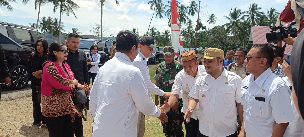 Peran Danramil Tibawa Hadiri Kunjungan Wakil Menteri Transmigrasi Perkuat Program Kawasan Transmigrasi