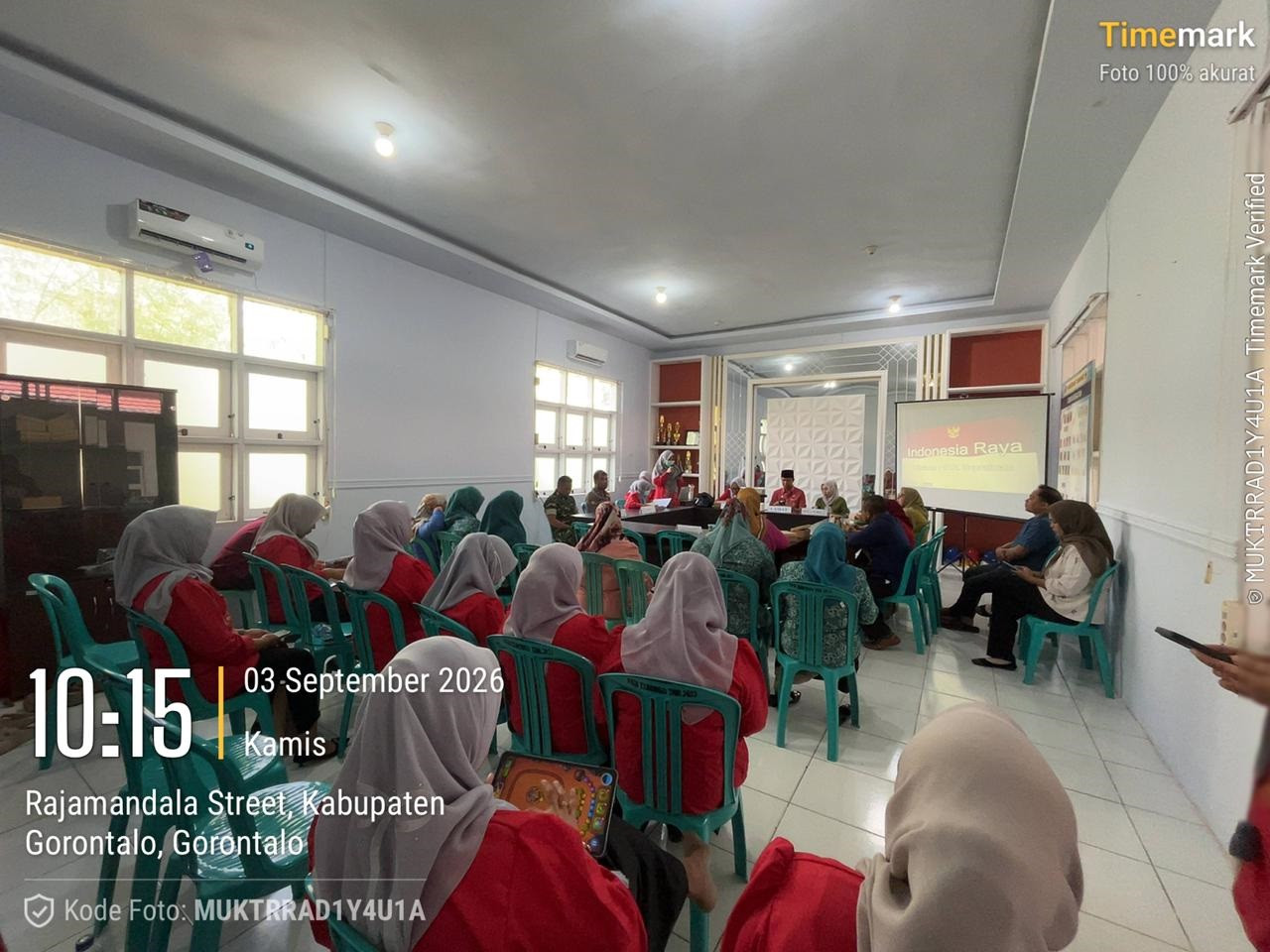 Danramil 1315-03/Tabongo Hadiri Lokakarya Lintas Sektor, Bahas Pencegahan Penyakit Dan Peningkatan Kesehatan Masyarakat