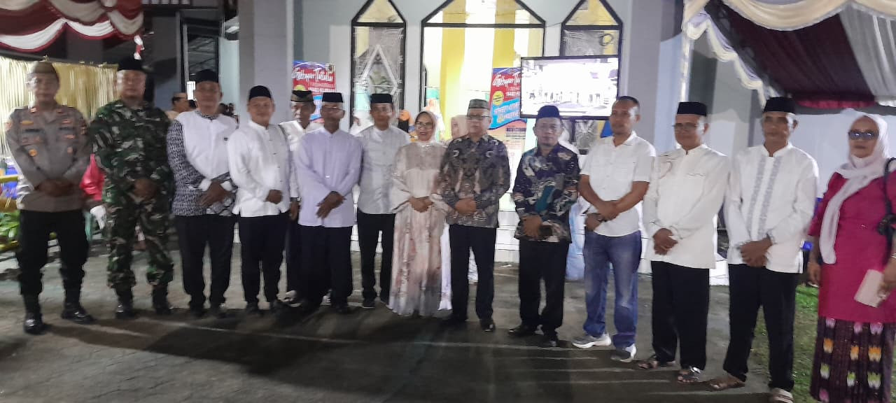 Babinsa Koramil Tibawa Hadiri Kegiatan Tahun Baru Islam 1 Muharam 1448 Hijriah Festival Tutulu Ceramah Agama