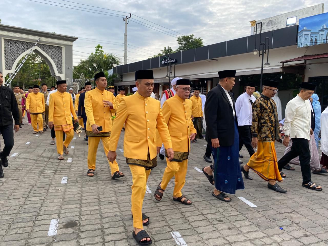 Momentum Pelaksanaan Sholat Idulfitri 1447 H 2026 M Di Masjid Agung Baiturrahman Kabupaten Gorontalo